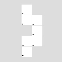 Bílý samolepicí kalendář na zeď pro psaní fixou - ukázka alternativního rozložení | Tabulový kalendář - bílý (t19-02)