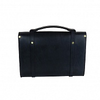 Leather Briefcase - černá