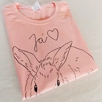 Dámské tričko s králíčkem