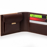 Dřevěná peněženka Virie Virilia