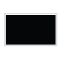 Samolepicí tabule na zeď s rámečkem černá detail 072 | Černá nalepovací tabule s rámečkem (t17)