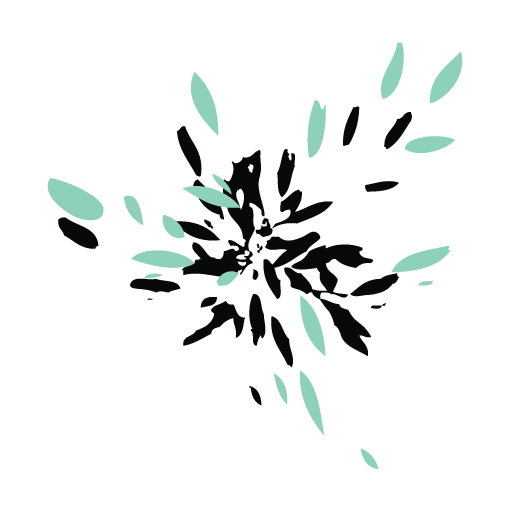 samolepící dekorace kvetoucí trávy | Kvetoucí tráva (w37)